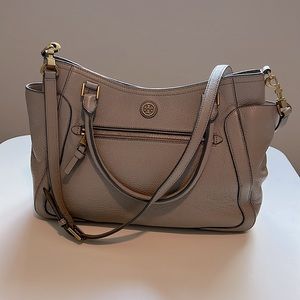 Tory Burch Gray Crossbody Bag